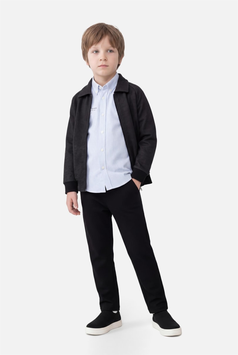 Calça Infantil Malha Preto