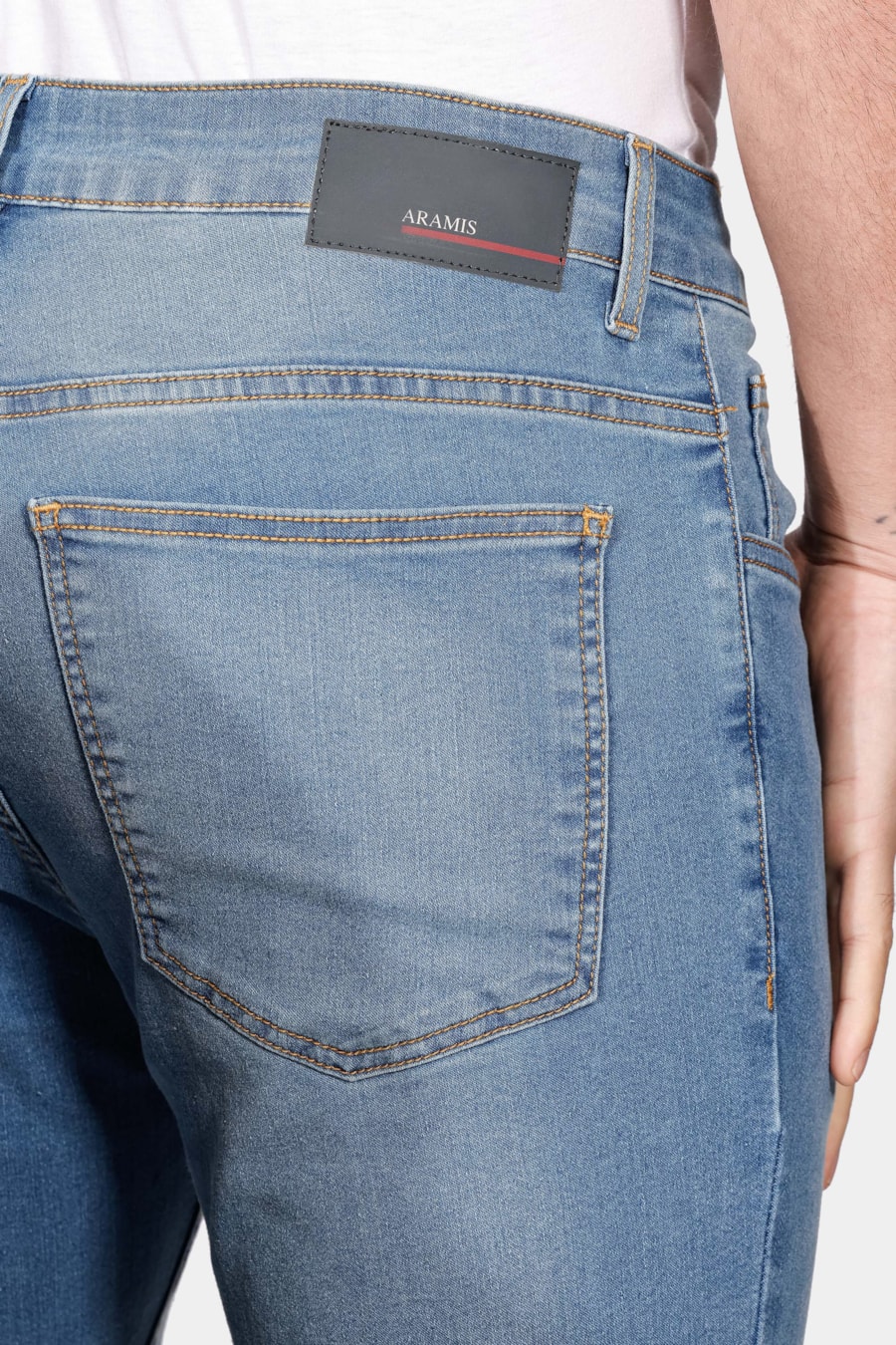 Calça Jeans Corte Skinny Azul — foto 4 de 5