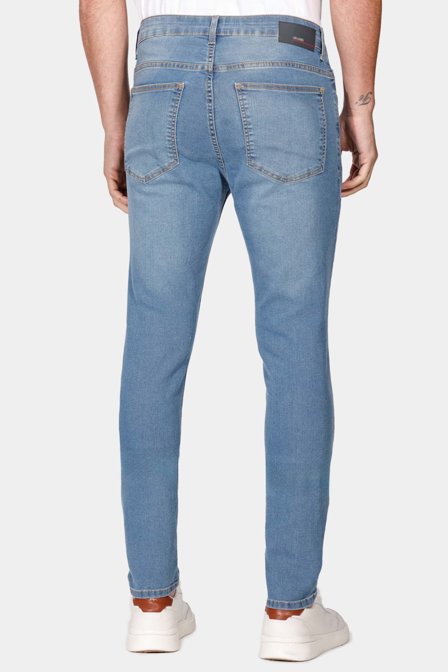 Calça Jeans Corte Skinny Azul — foto 5 de 5
