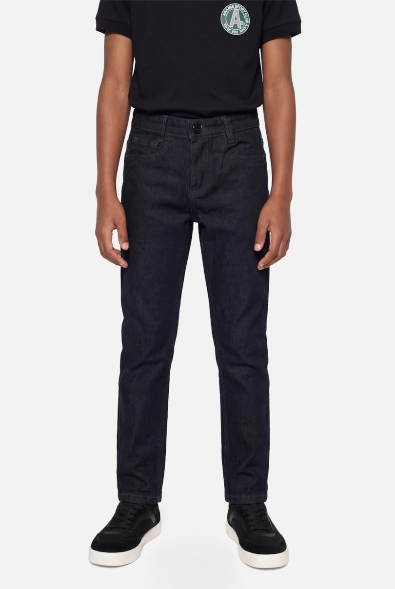 Calça Jeans Infantil Amaciada Azul Escuro