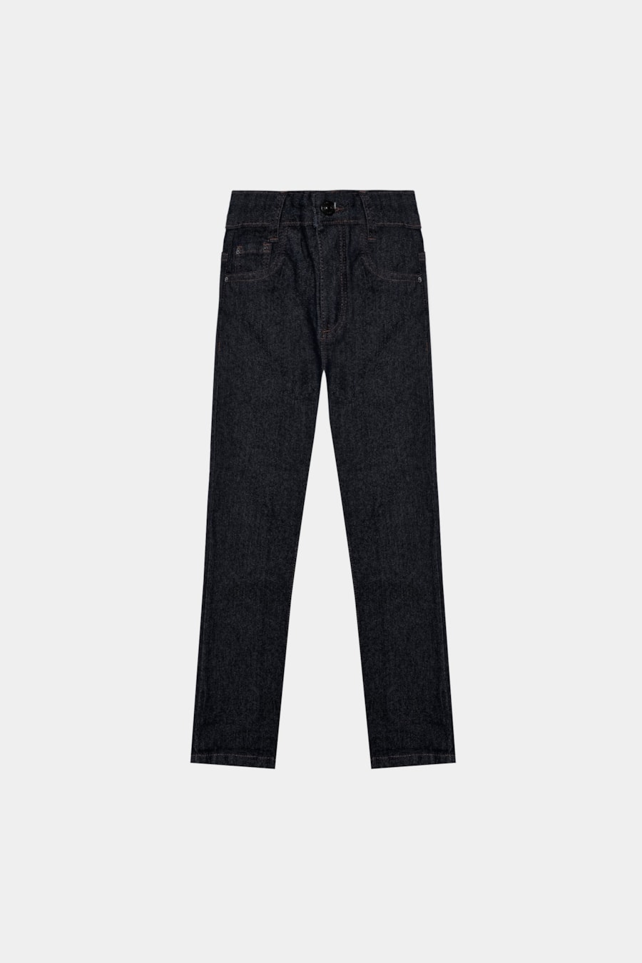 Calça Jeans Infantil Amaciada Azul Escuro — foto 3 de 4