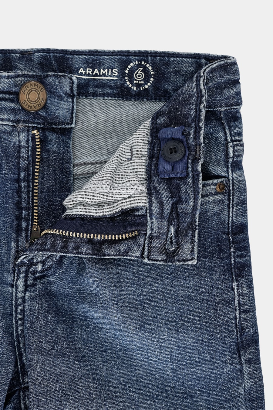 Calça Jeans Infantil Azul Escuro — foto 7 de 7