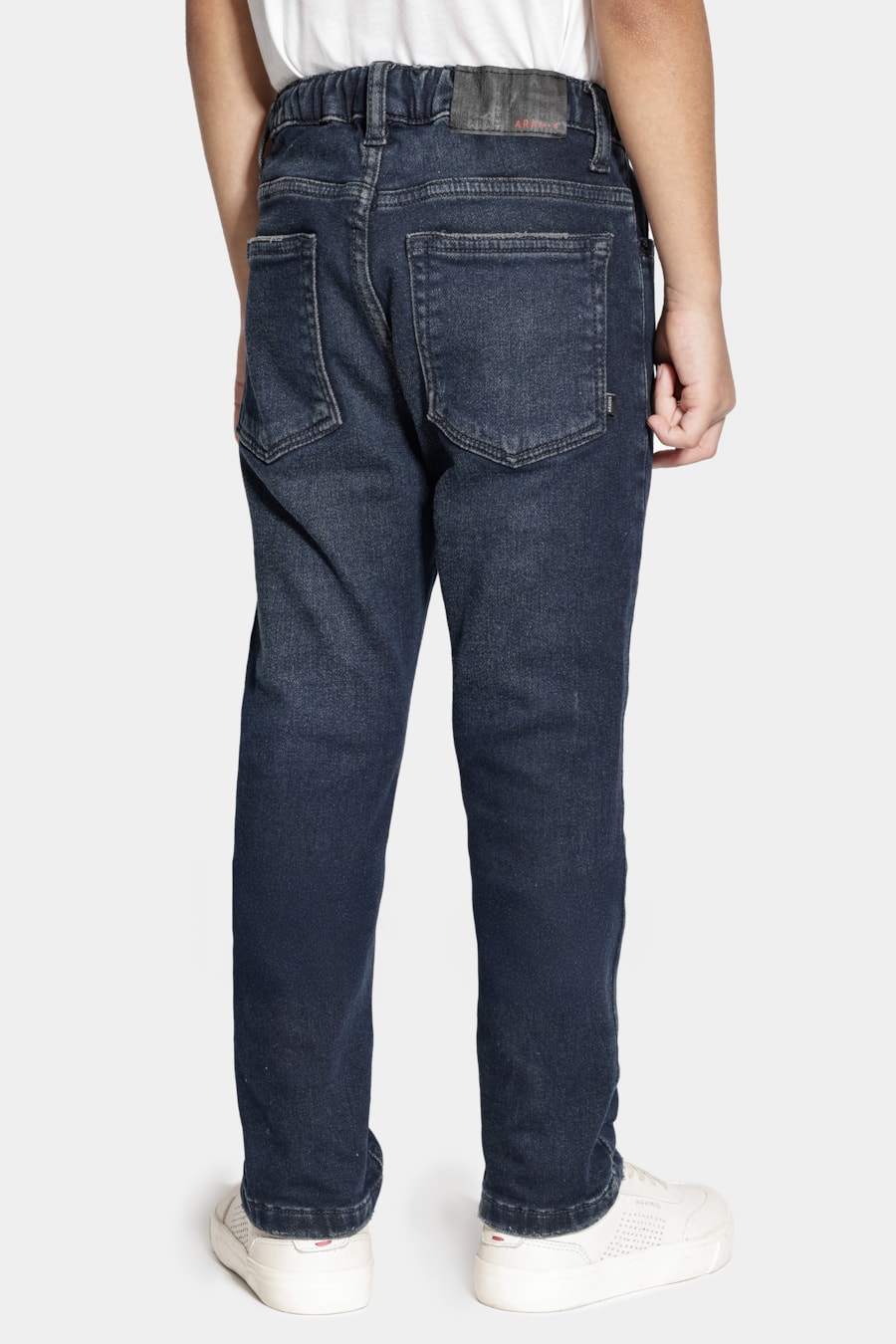 Calça Jeans Infantil Confort Azul Escuro — foto 5 de 6