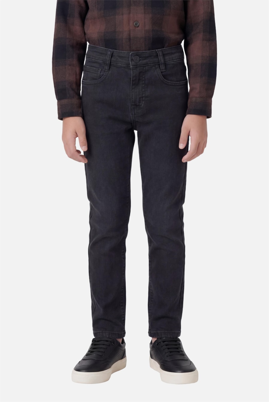 Calca Jeans Infantil Power Preto — foto 1 de 4