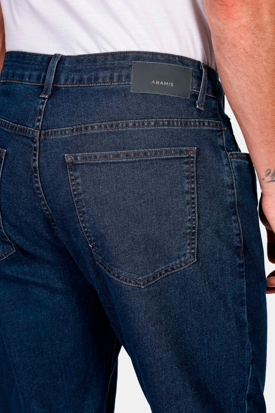 Calça Jeans Modelo Regular Azul — foto 4 de 6