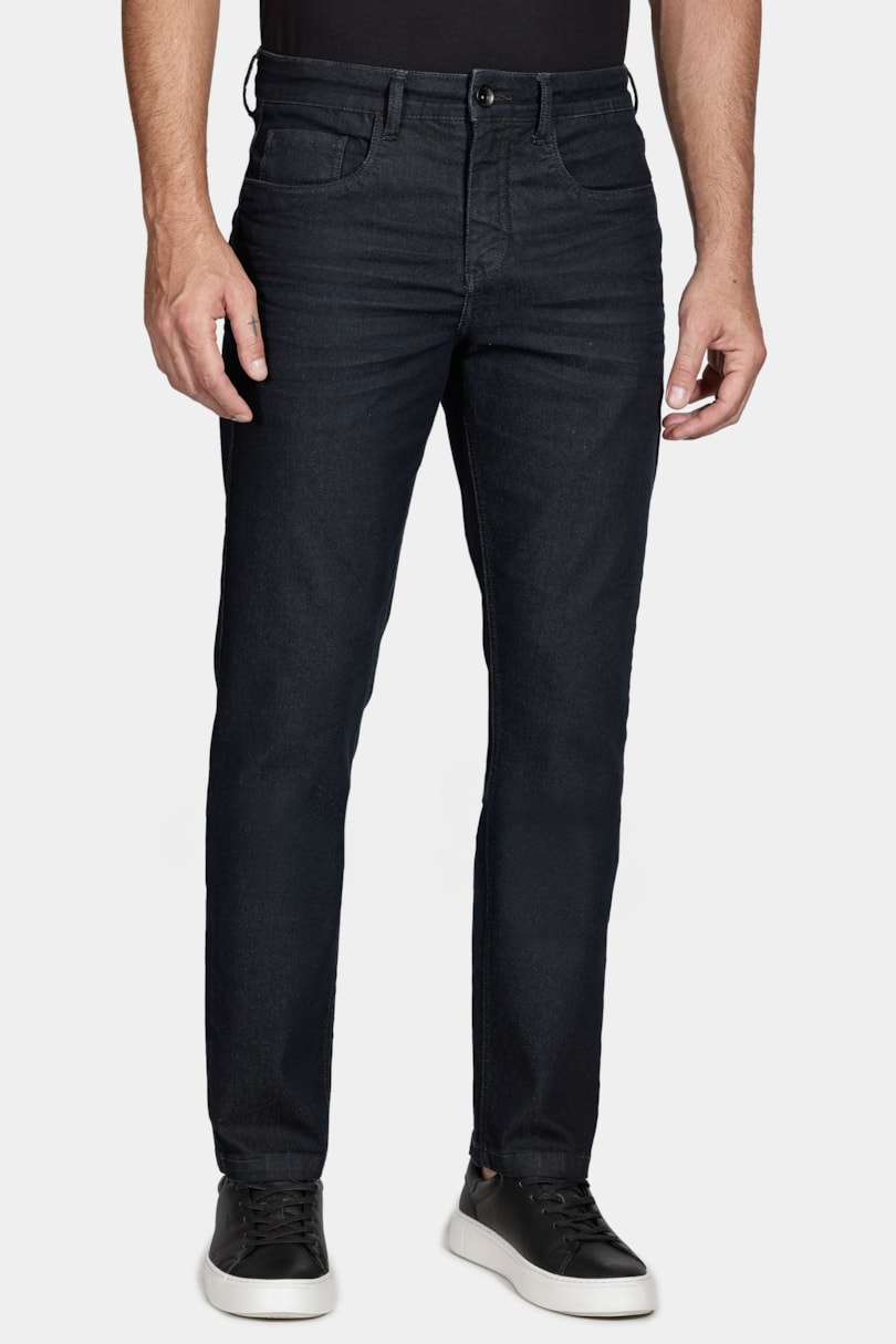 Calça Jeans Regular Azul Escuro