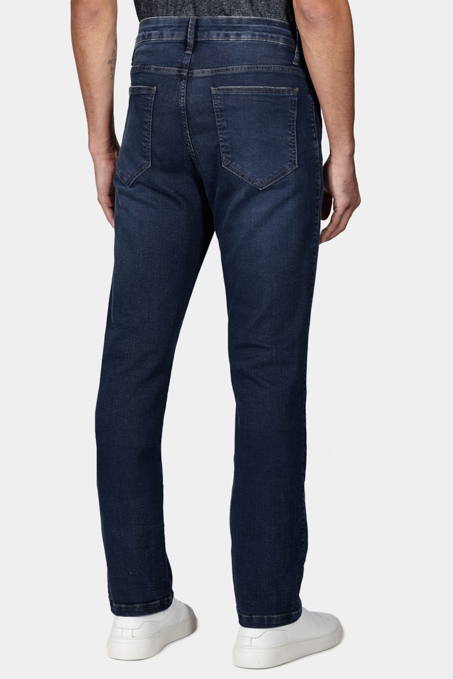 Calça Jeans Regular Azul Escuro — foto 5 de 5