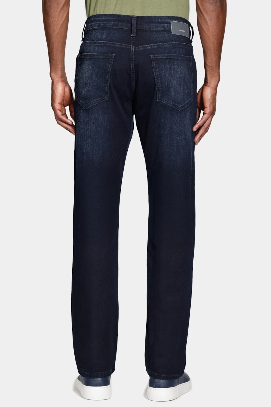 Calça Jeans Regular Azul Escuro — foto 5 de 6