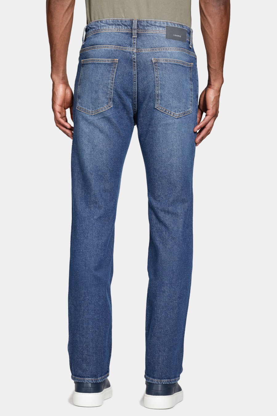 Calça Jeans Regular Azul Escuro — foto 5 de 5