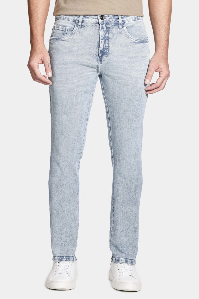 Calça Jeans Regular Azul Escuro