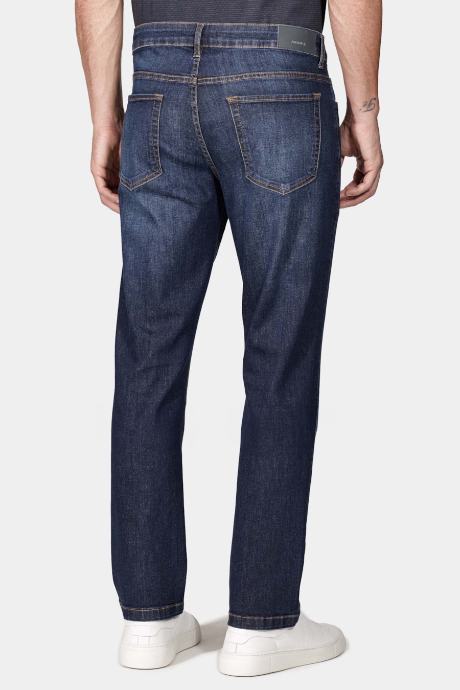 Calça Jeans Regular Azul Escuro — foto 5 de 5