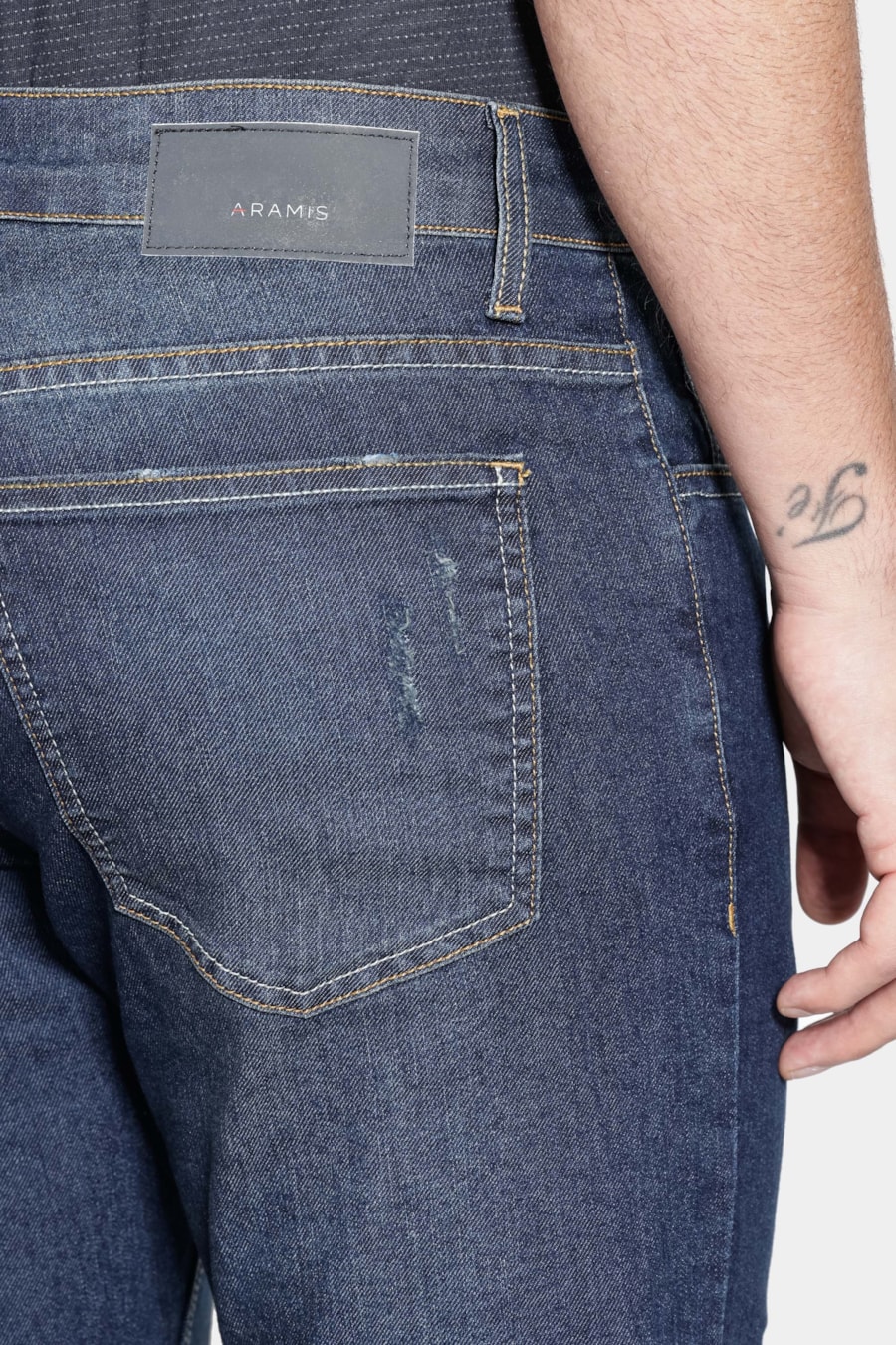 Calça Jeans Regular Azul Medio — foto 4 de 6