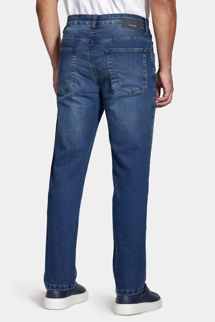 Calça Jeans Regular Azul Medio — foto 5 de 6