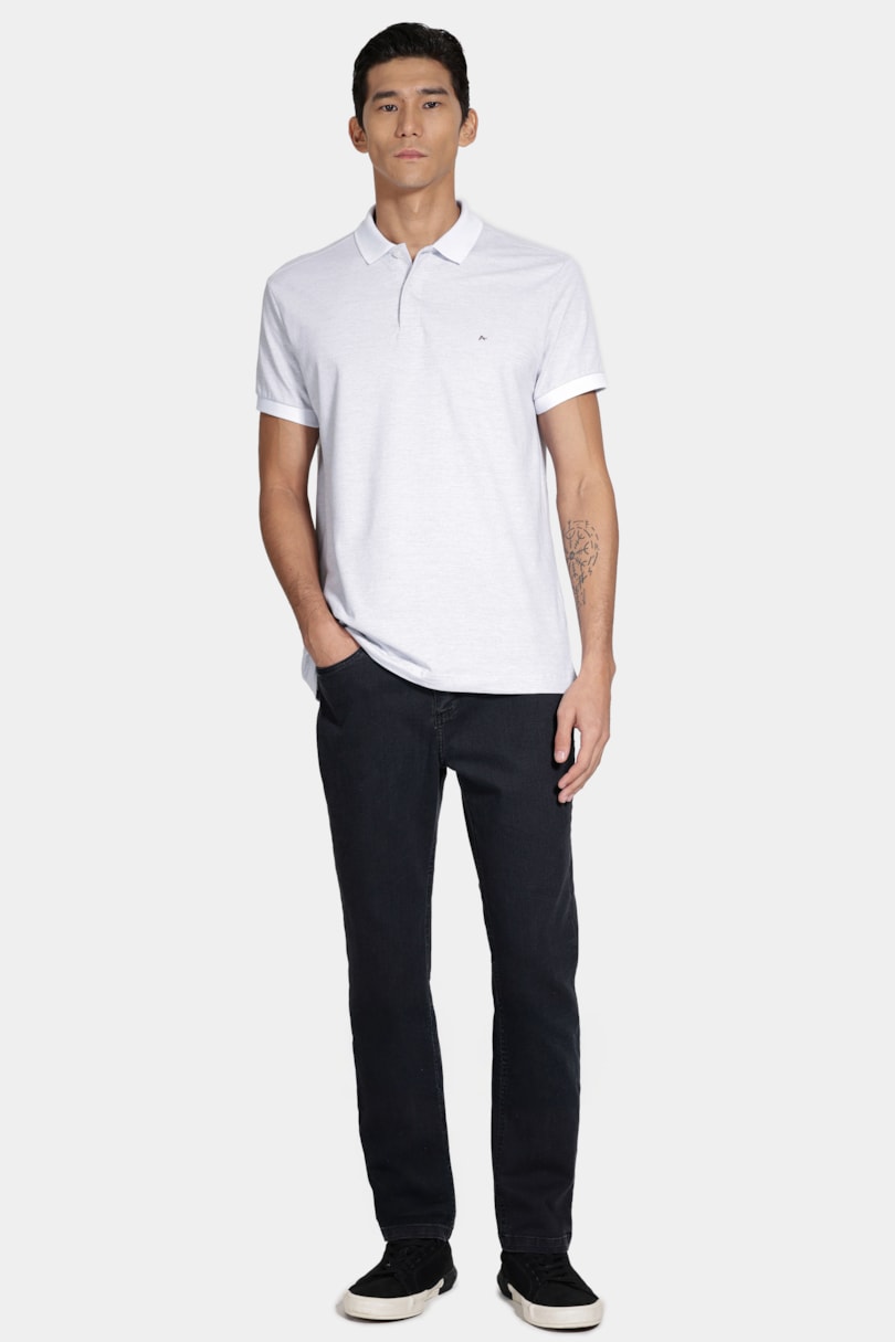 Calça Jeans Regular Black