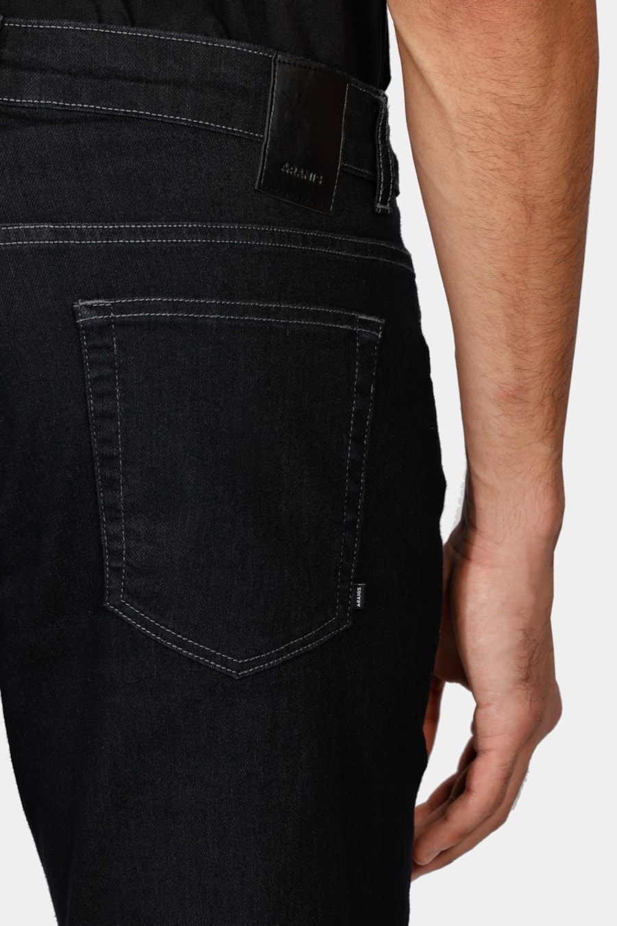 Calça Jeans Regular Black Preto — foto 4 de 5