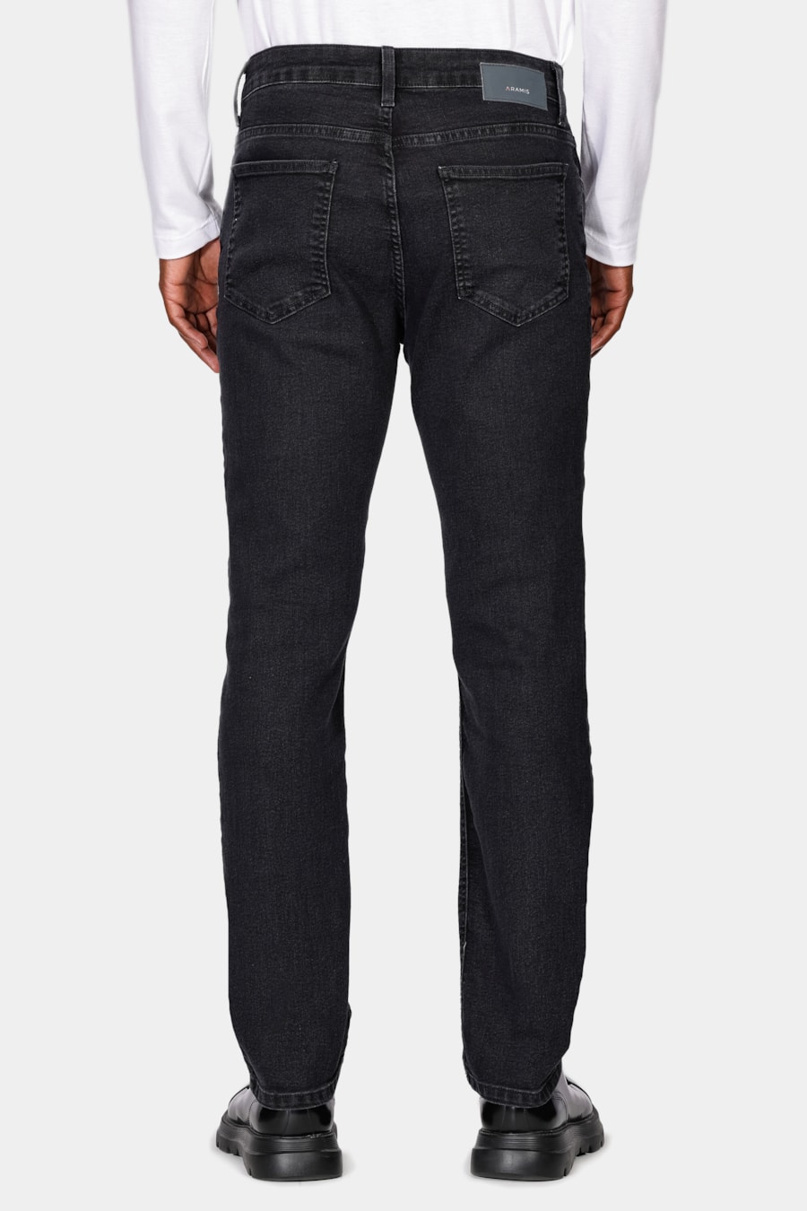 Calça Jeans Regular Black Preto — foto 5 de 6