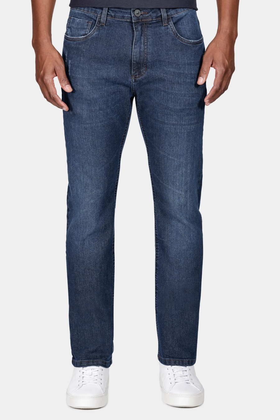 Calça Jeans Regular Blue Azul — foto 1 de 5