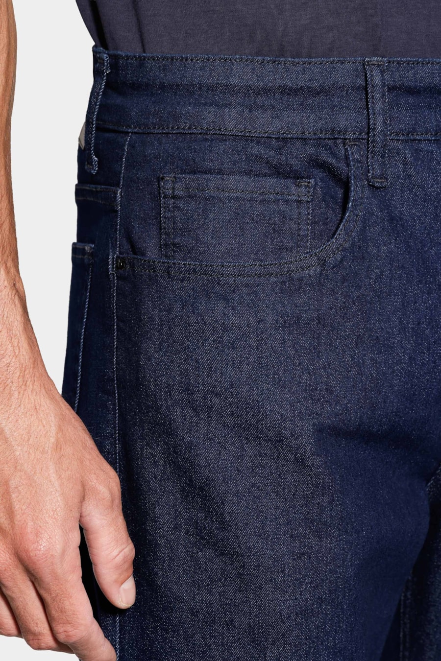 Calça Jeans Regular Blue Azul Escuro — foto 3 de 6