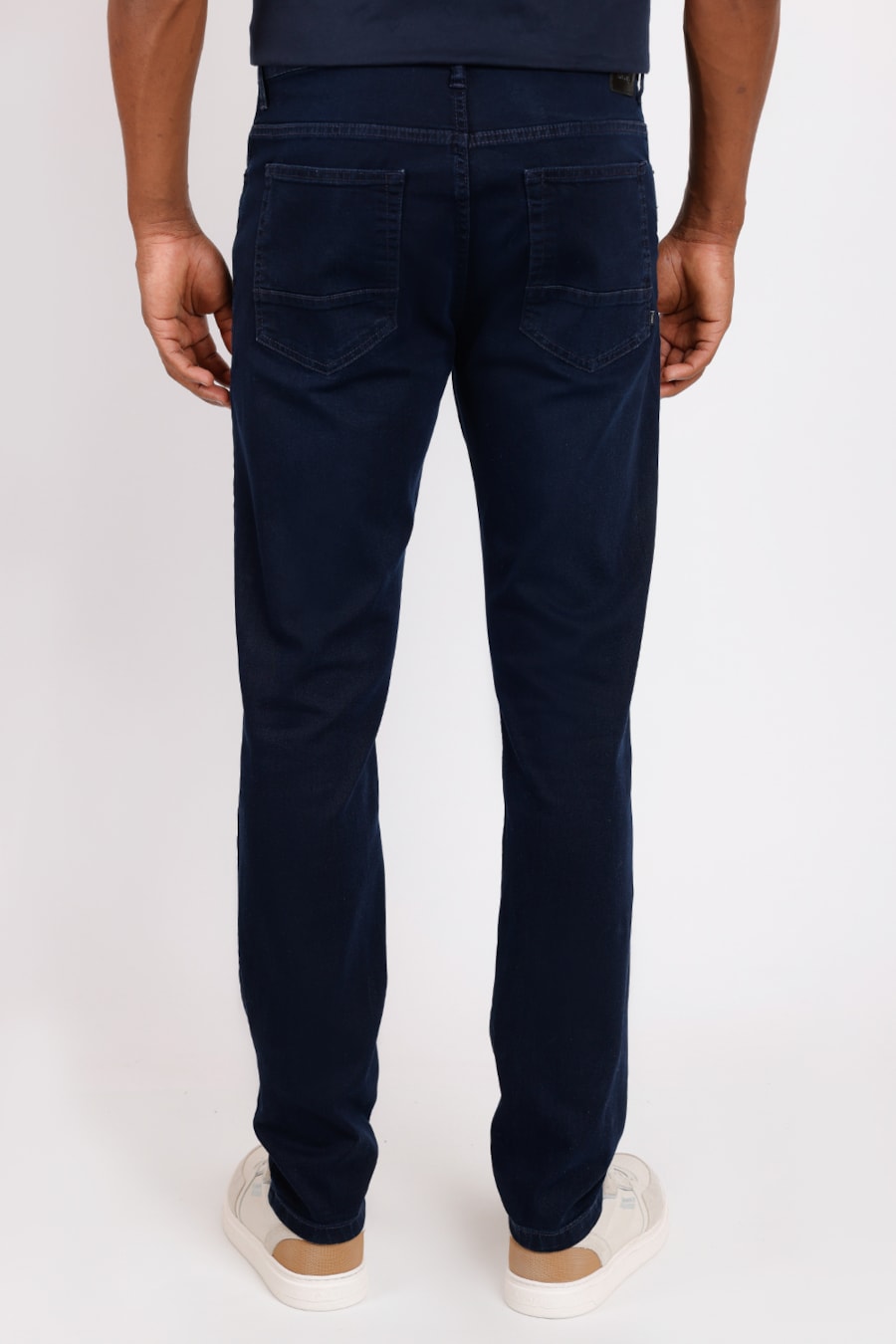 Calça Jeans Regular Blue Bl Stone Azul Escuro — foto 3 de 3