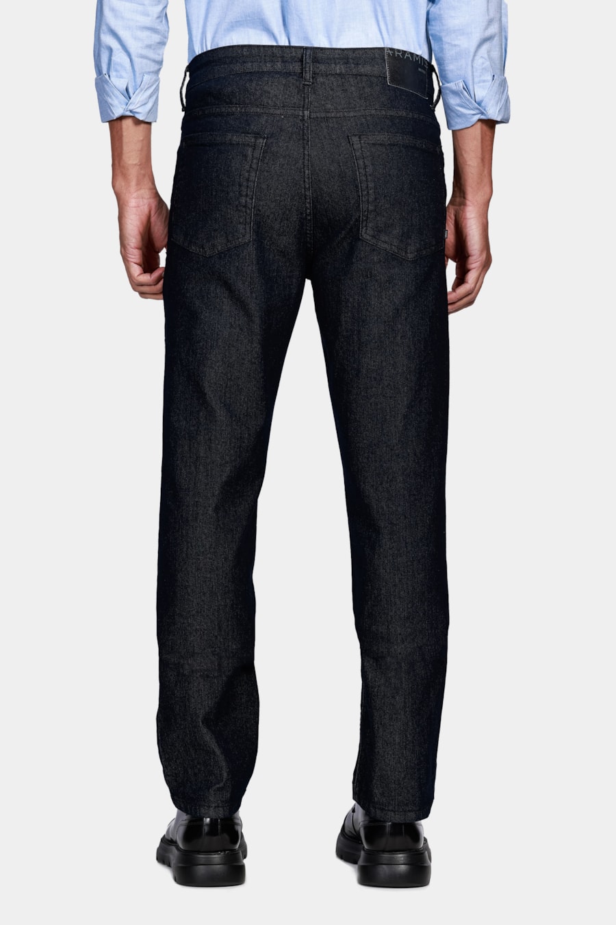 Calça Jeans Regular Blue Black Intense Azul Escuro — foto 5 de 5
