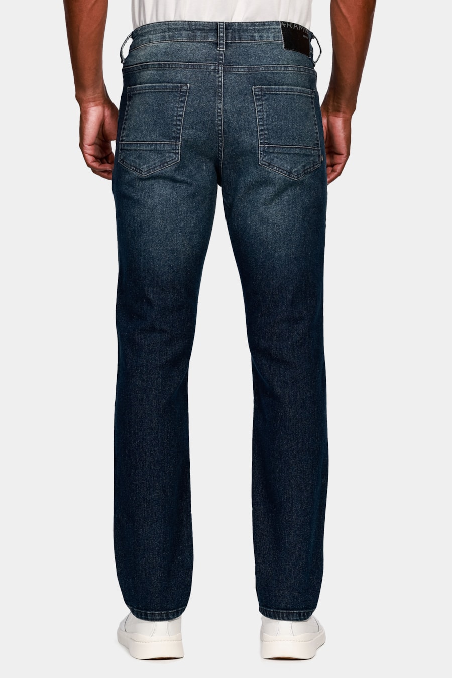 Calça Jeans Regular Blue Escura Azul Escuro — foto 5 de 5