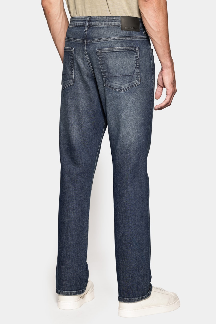 Calça Jeans Regular Blue Stone Azul Escuro — foto 5 de 6