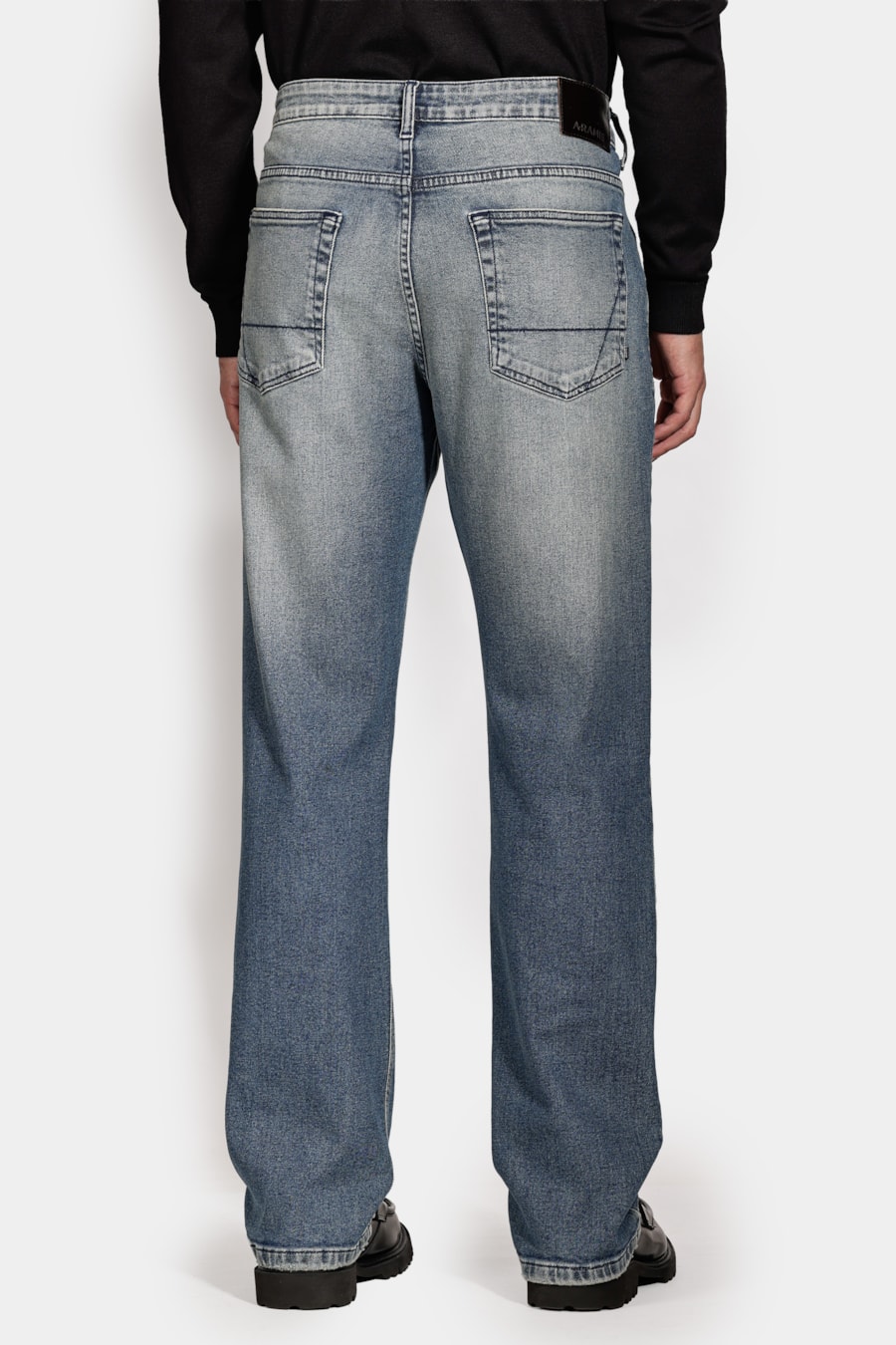 Calça Jeans Regular Delave Azul Claro — foto 5 de 6