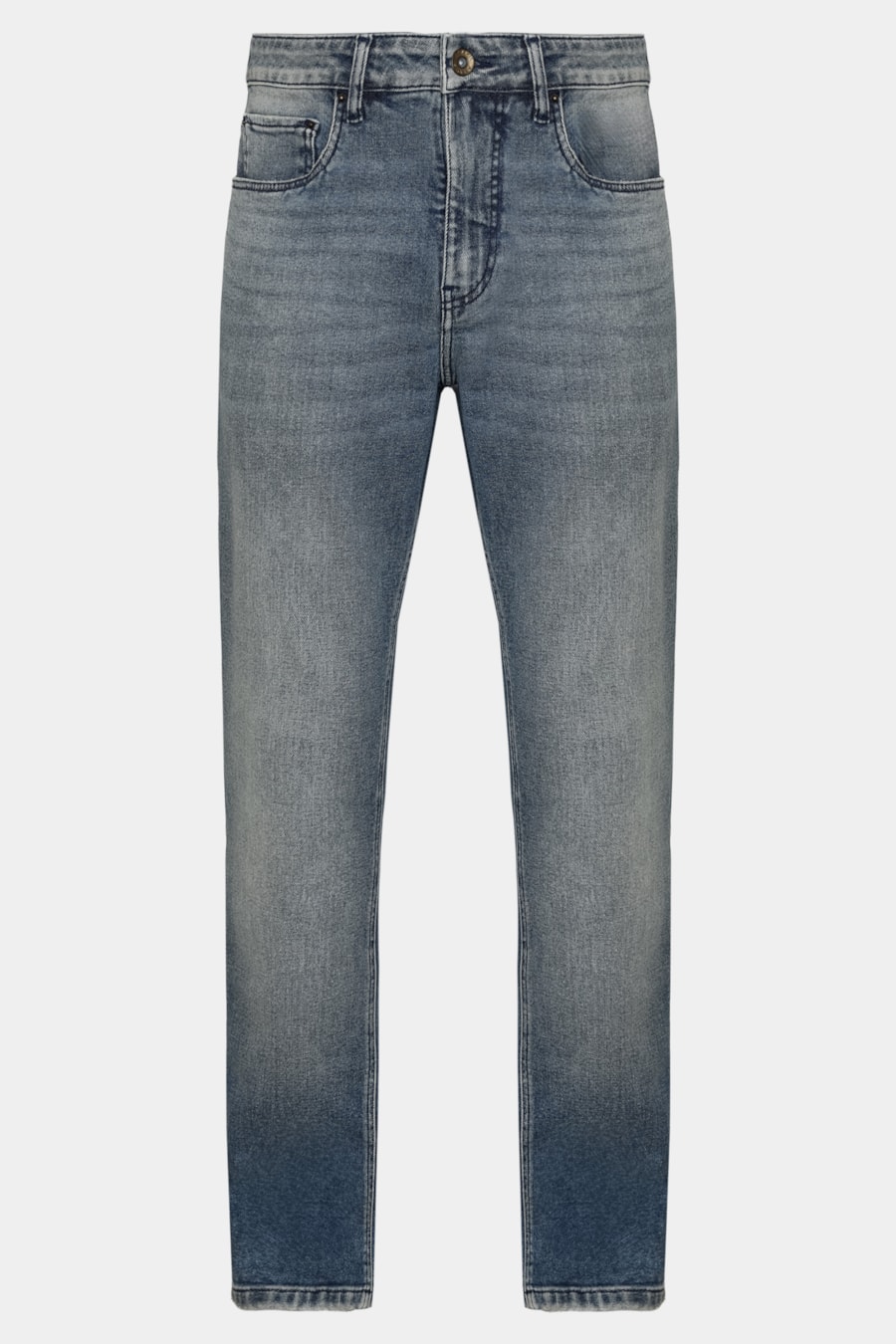 Calça Jeans Regular Delave Azul Claro — foto 6 de 6