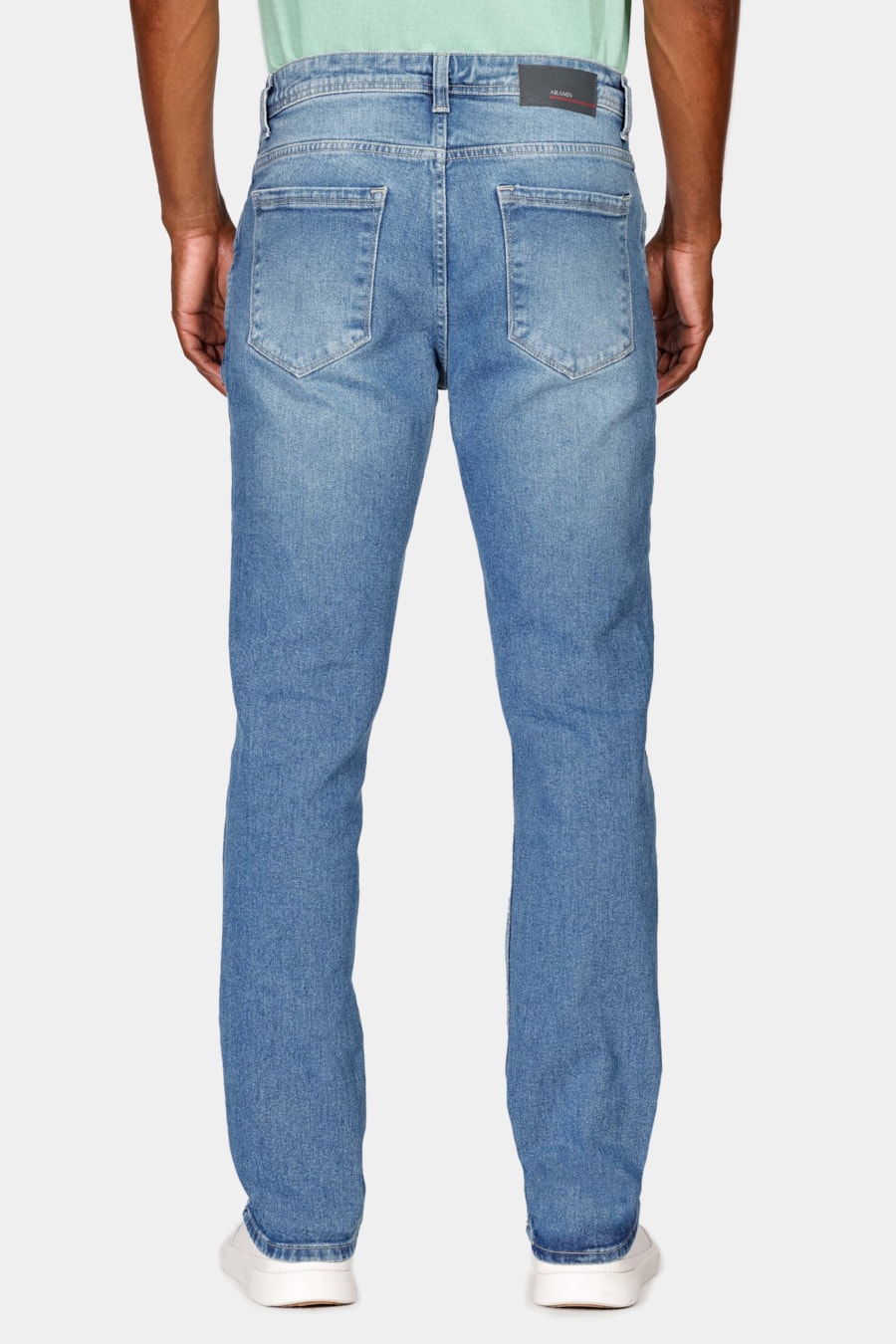 Calça Jeans Regular Denin Blue Azul — foto 5 de 5