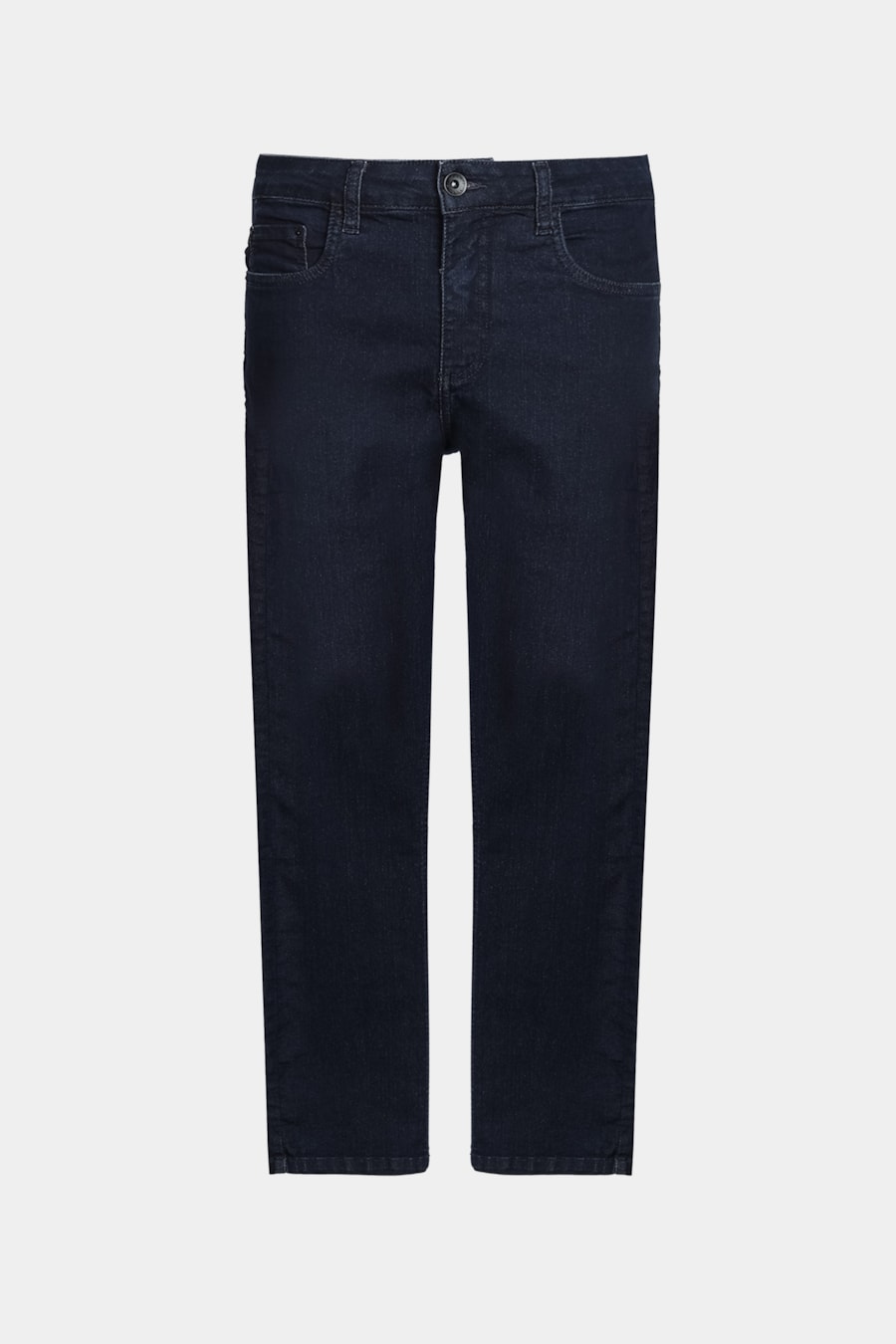 Calça Jeans Regular Escura Azul Escuro — foto 6 de 6
