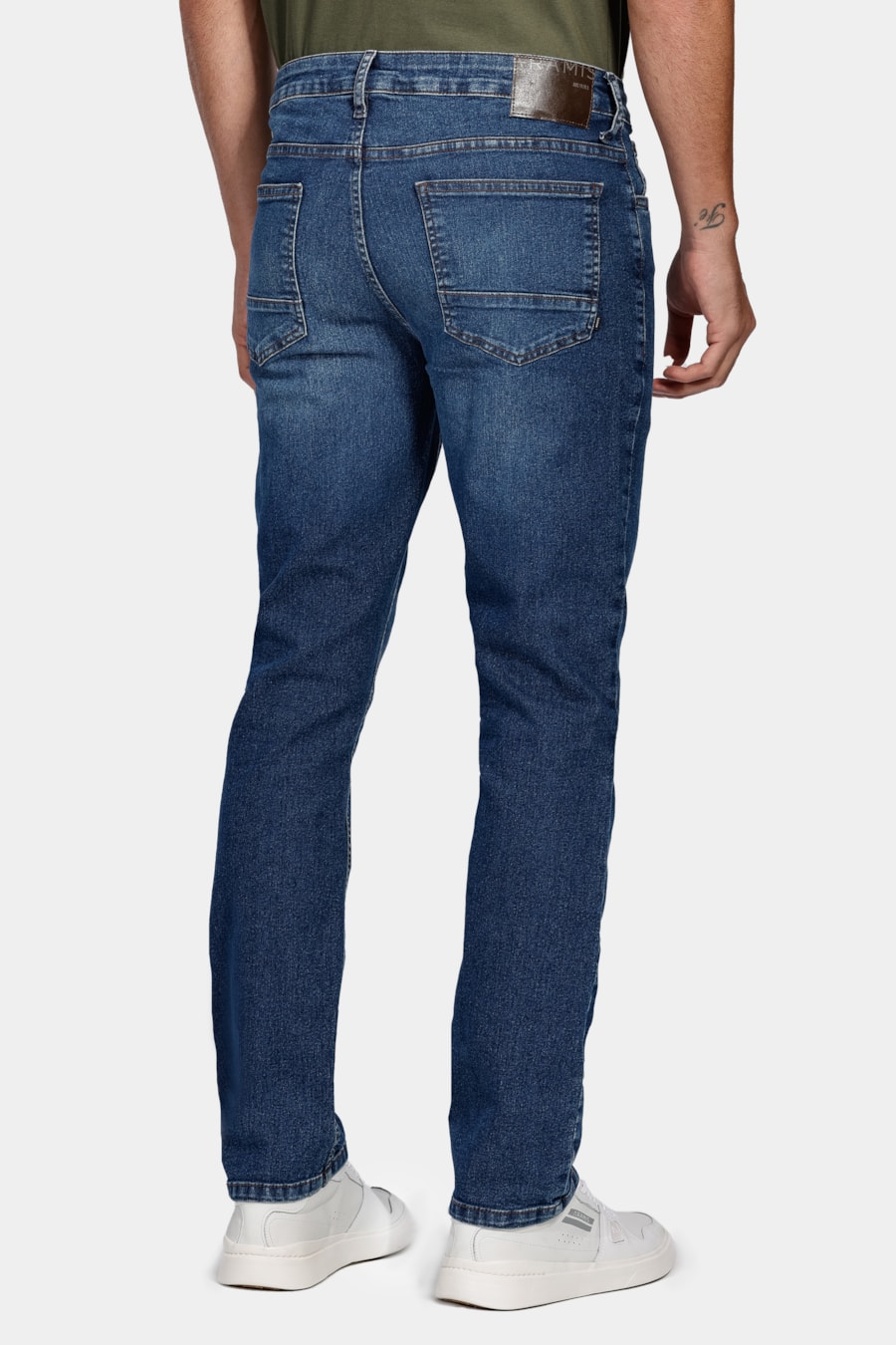 Calça Jeans Regular Esp. Blue Intens Azul Medio — foto 5 de 5