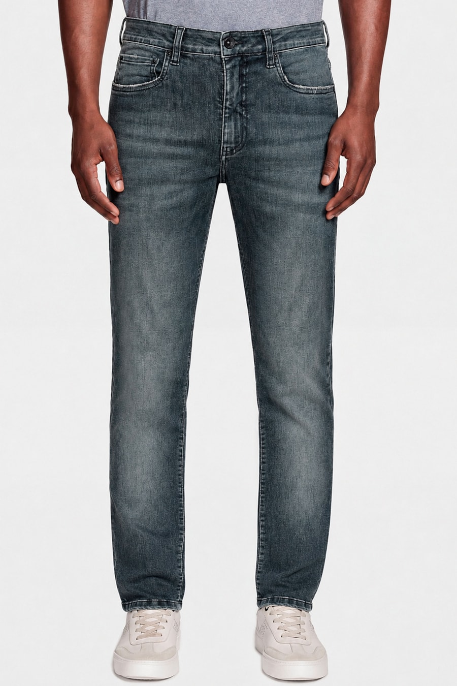 Calça Jeans Regular Flex And Dry Azul Escuro — foto 1 de 4