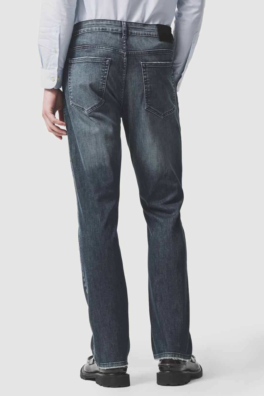 Calça Jeans Regular Flex And Dry Azul Escuro — foto 5 de 6