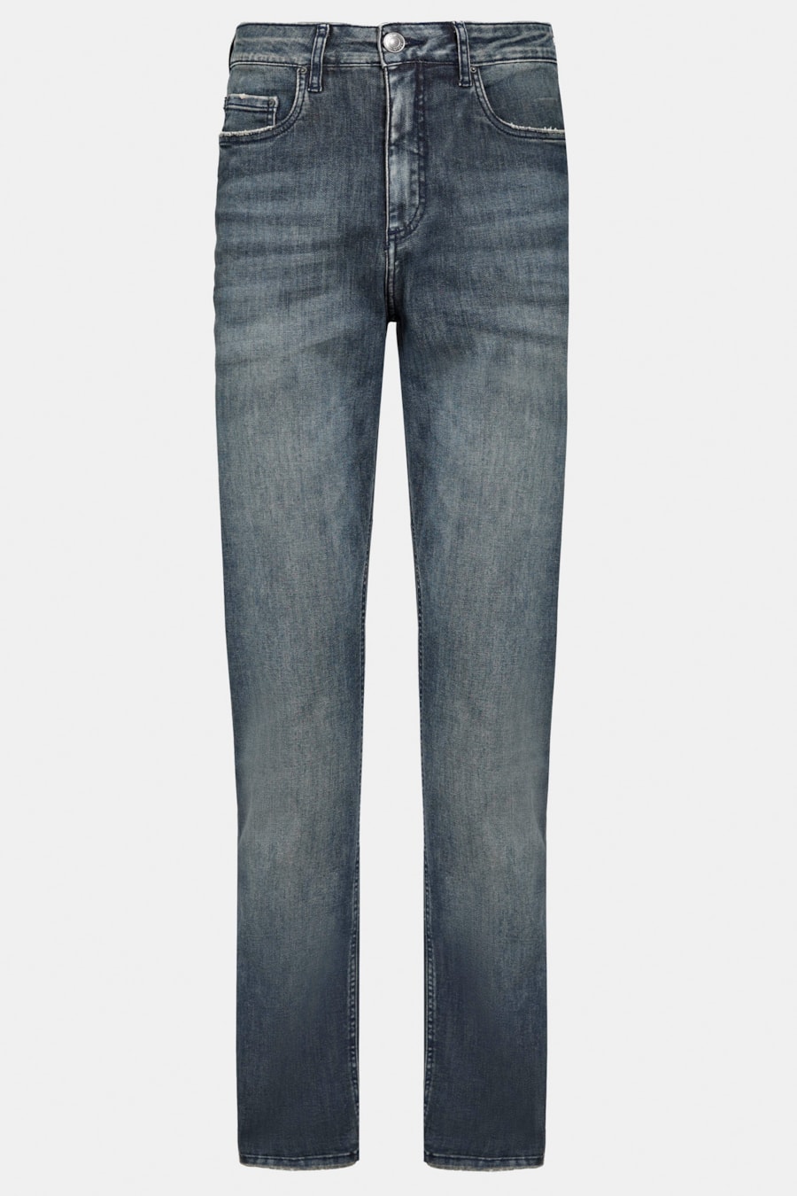 Calça Jeans Regular Flex And Dry Azul Escuro — foto 6 de 6