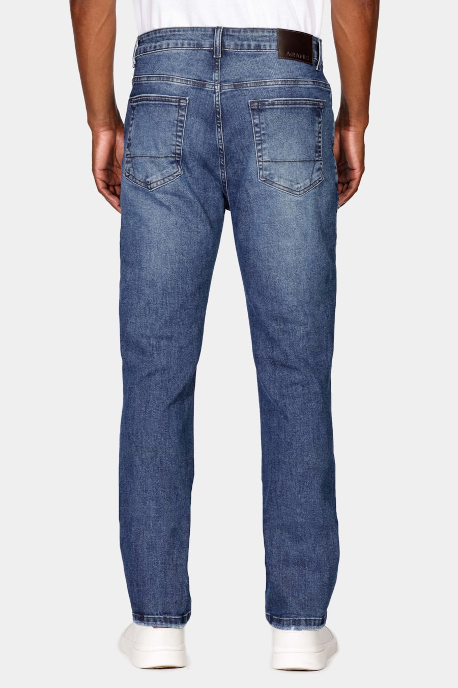 Calça Jeans Regular Flex And Dry Escura Azul Escuro — foto 5 de 5