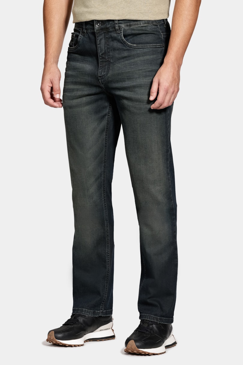 Calça Jeans Regular Flex Intense Azul Escuro