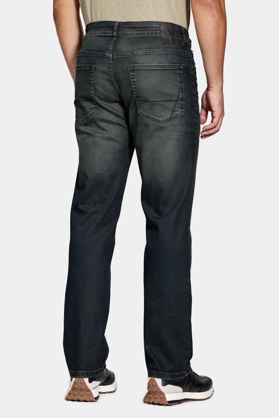 Calça Jeans Regular Flex Intense Azul Escuro — foto 5 de 6