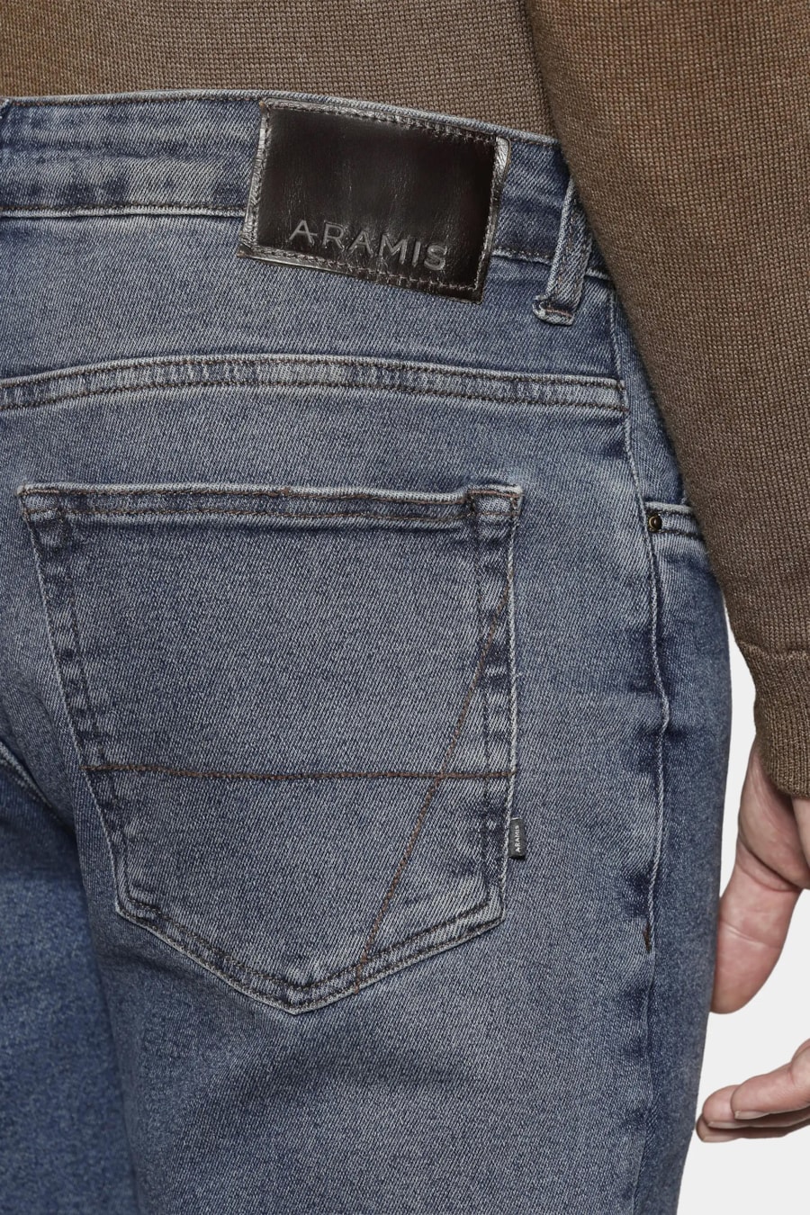 Calça Jeans Regular Flex&Form Azul Escuro — foto 4 de 6