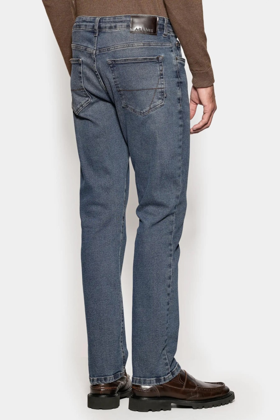 Calça Jeans Regular Flex&Form Azul Escuro — foto 5 de 6