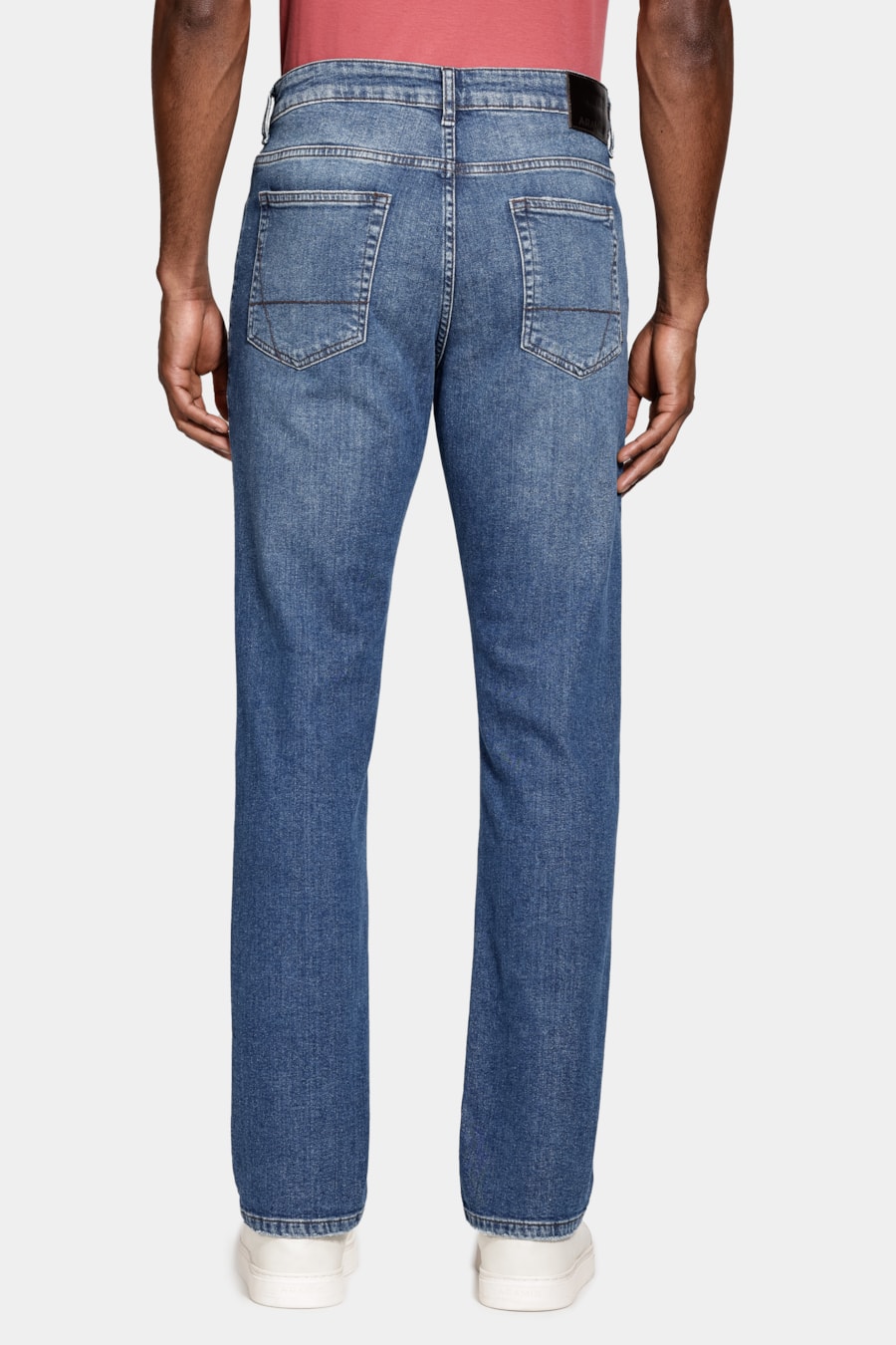 Calça Jeans Regular Intense Stone Azul Medio — foto 5 de 6