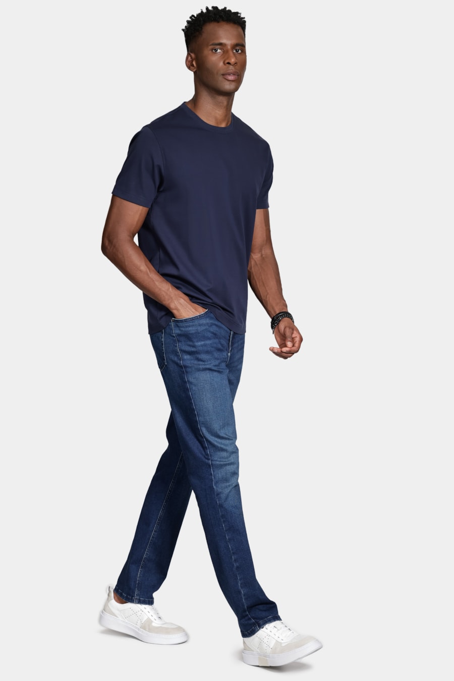 Calça Jeans Regular Intense Xtreme Azul Escuro — foto 2 de 6