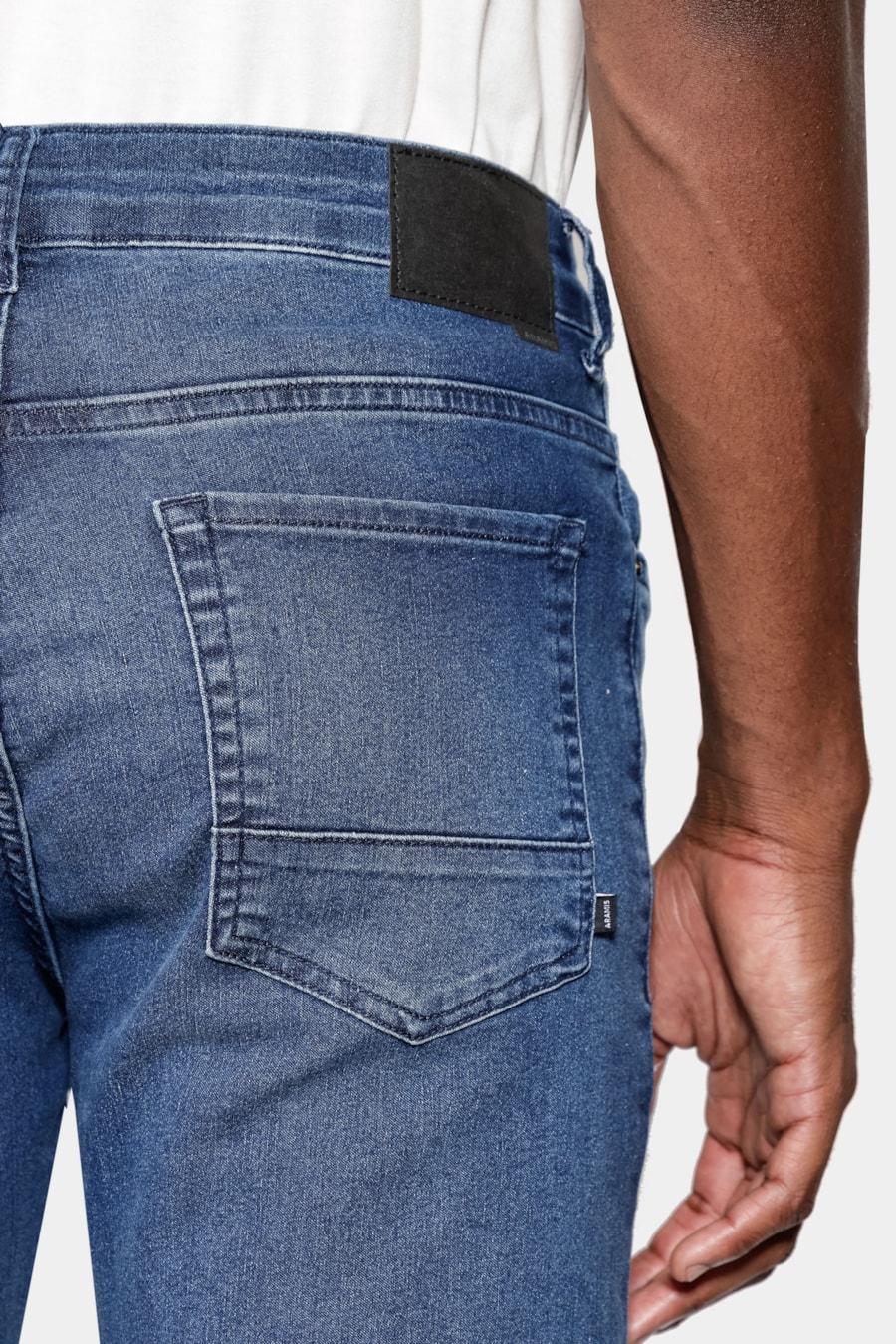 Calça Jeans Regular Power Blue Azul Escuro — foto 4 de 6