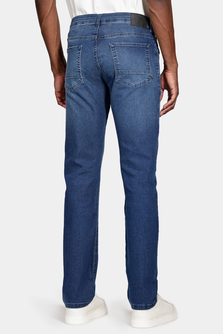 Calça Jeans Regular Power Blue Azul Escuro — foto 5 de 6