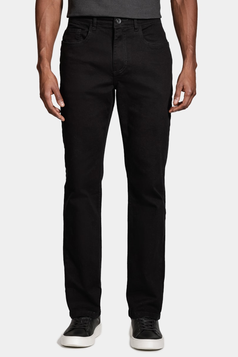 Calça Jeans Regular Preto