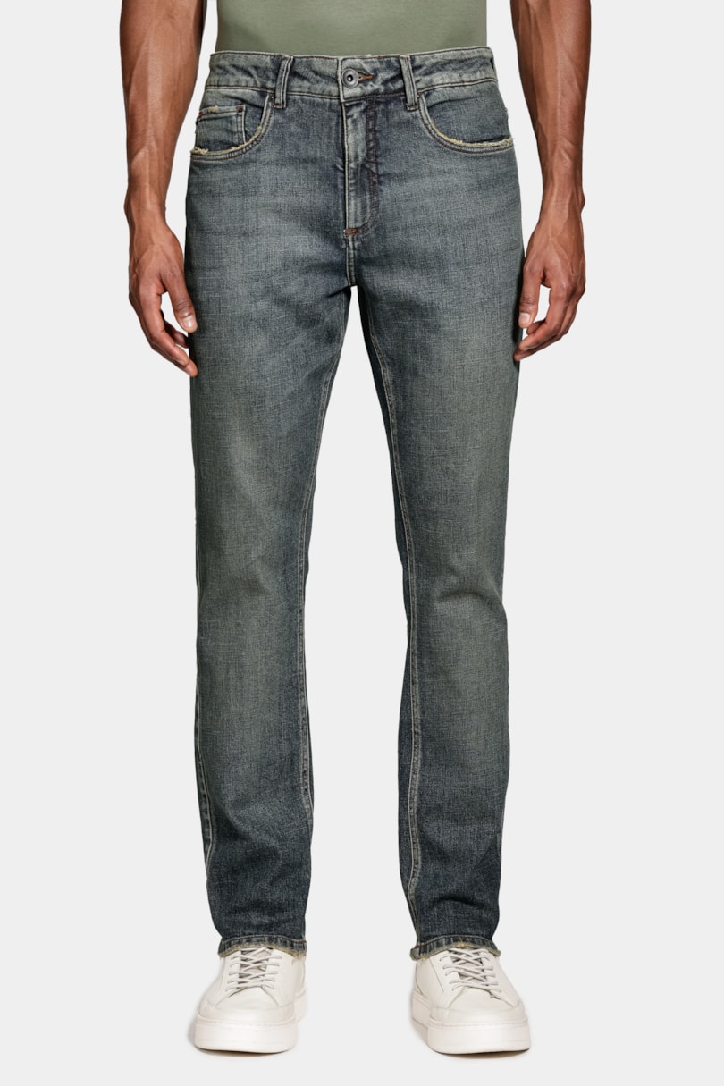 Calça Jeans Regular Red Blue Intense Azul Escuro
