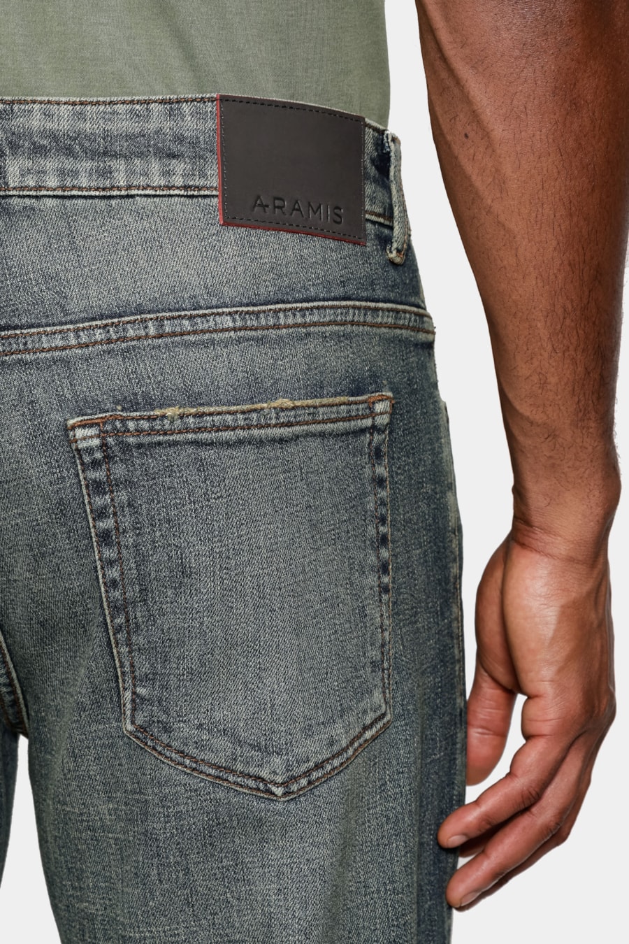 Calça Jeans Regular Red Blue Intense Azul Escuro — foto 4 de 6