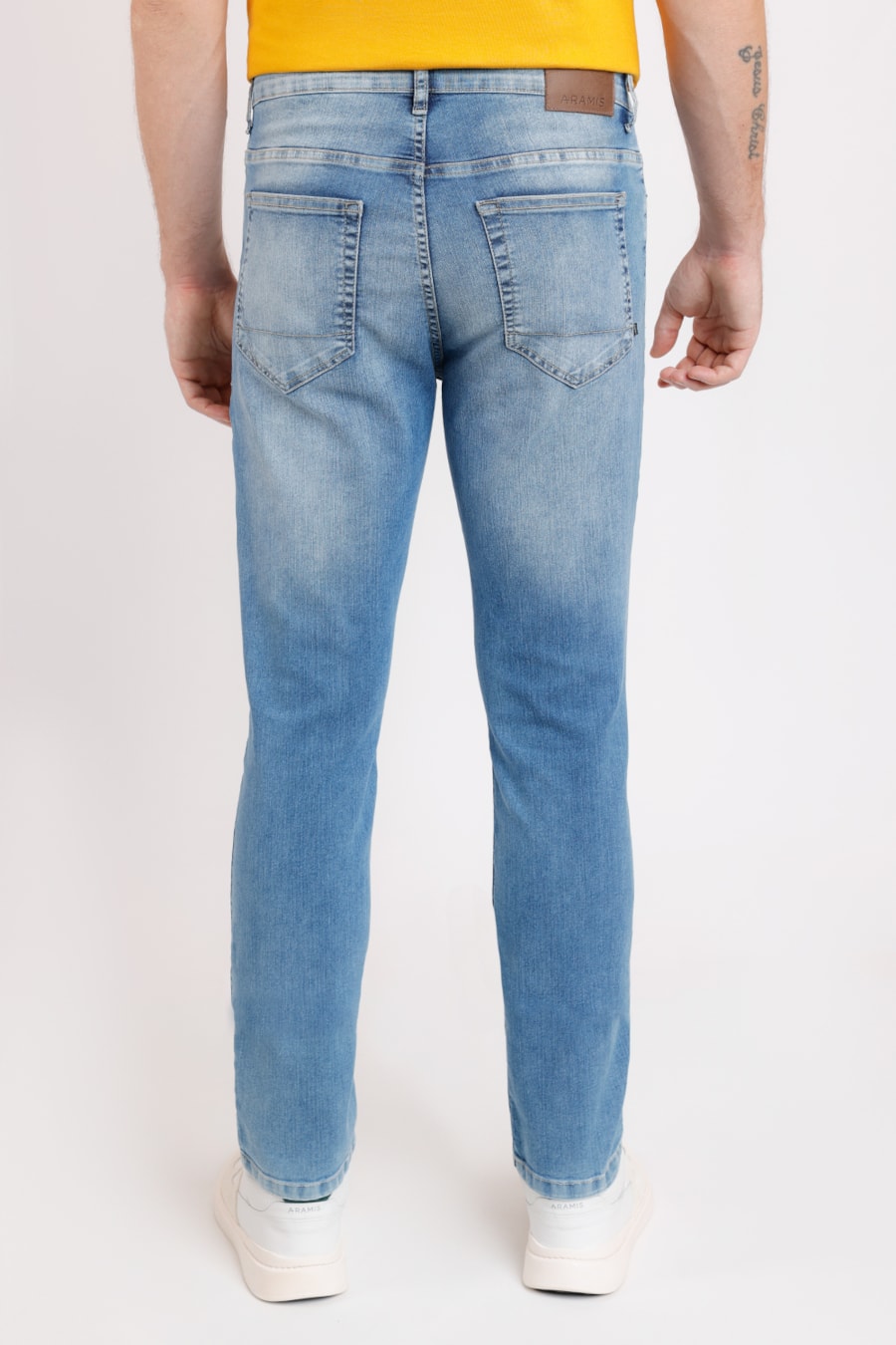Calça Jeans Regular Sky Claro Azul Claro — foto 3 de 3