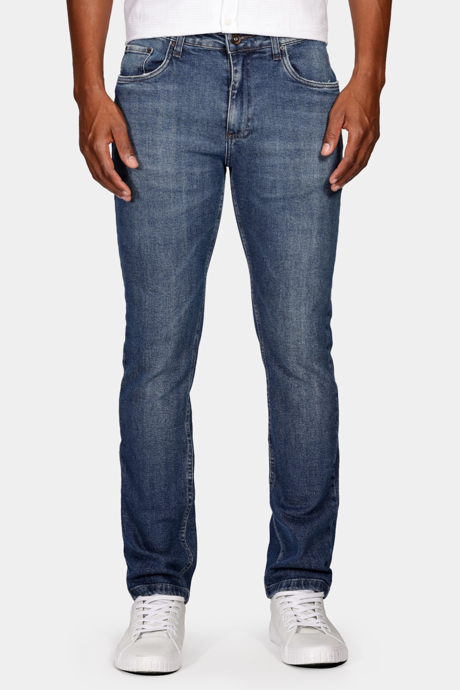 Calça Jeans Regular Sky Intesense Azul Escuro — foto 1 de 5