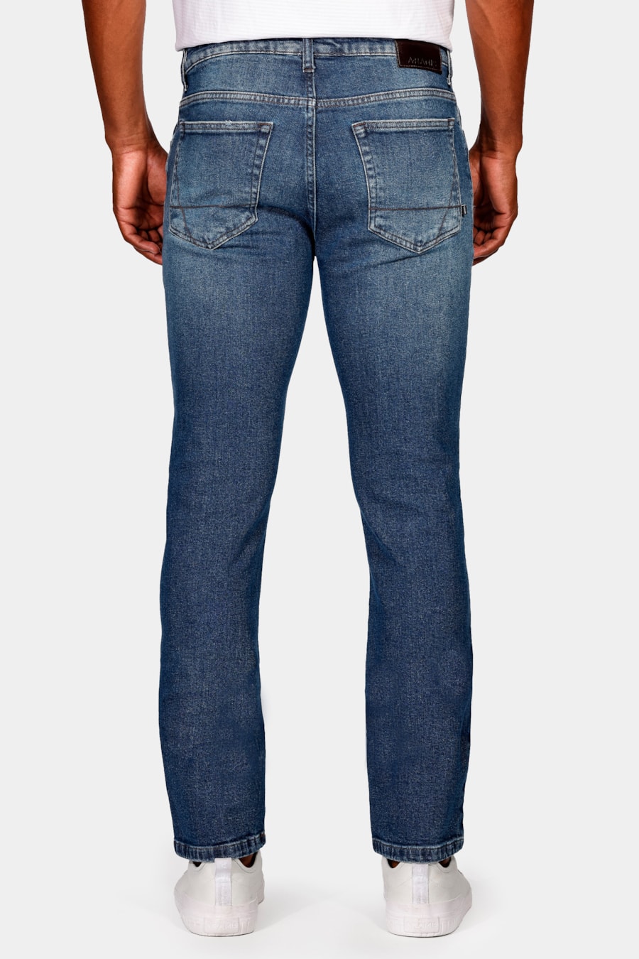 Calça Jeans Regular Sky Intesense Azul Escuro — foto 5 de 5