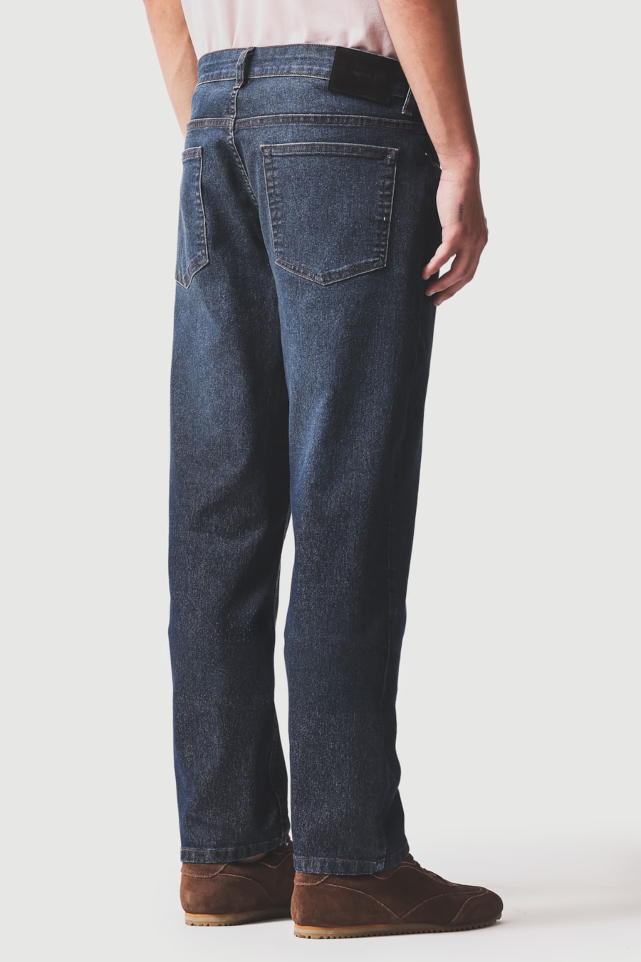 Calça Jeans Regular St Escuro Azul Escuro — foto 5 de 6